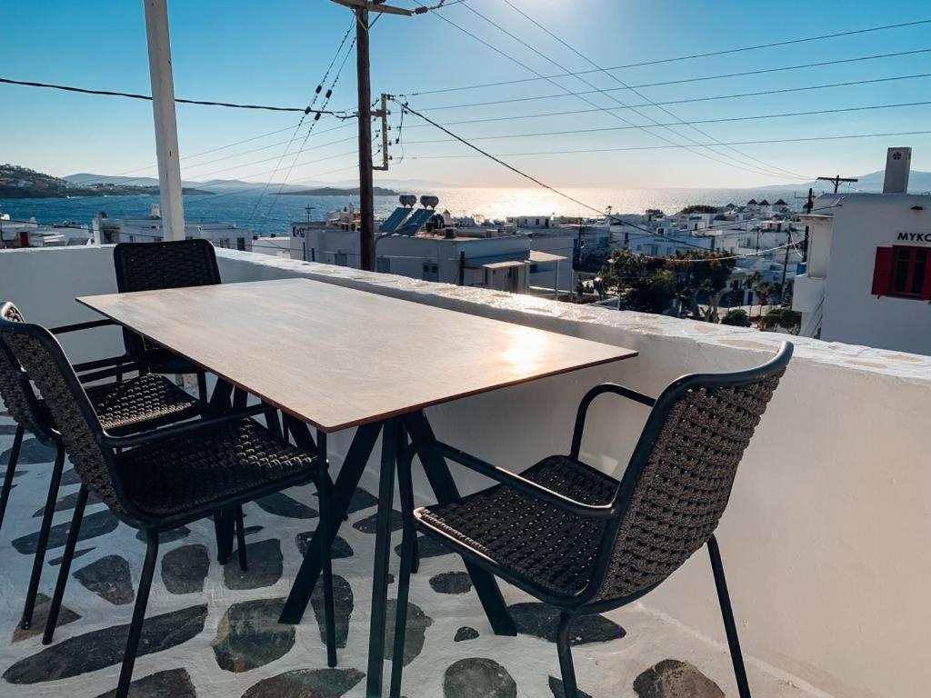شقة Sunset Fabrica Town Mykonos Town المظهر الخارجي الصورة